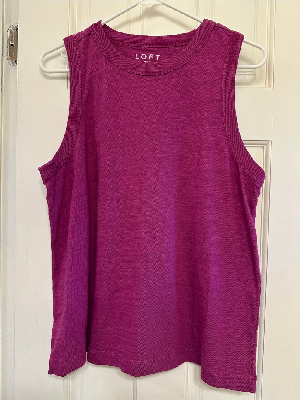 LOFT Women’s Sleeveless Rib Tank Tops - set of 4!